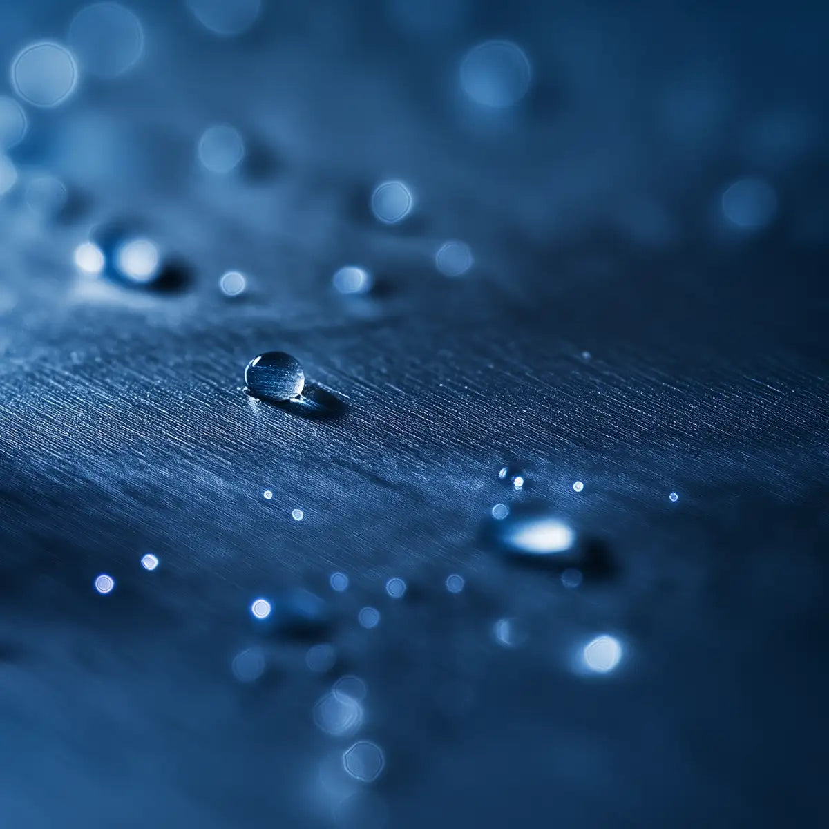 Oemeta clean coolant droplets showing crystal clear fluid stability and high performance machining cleanliness