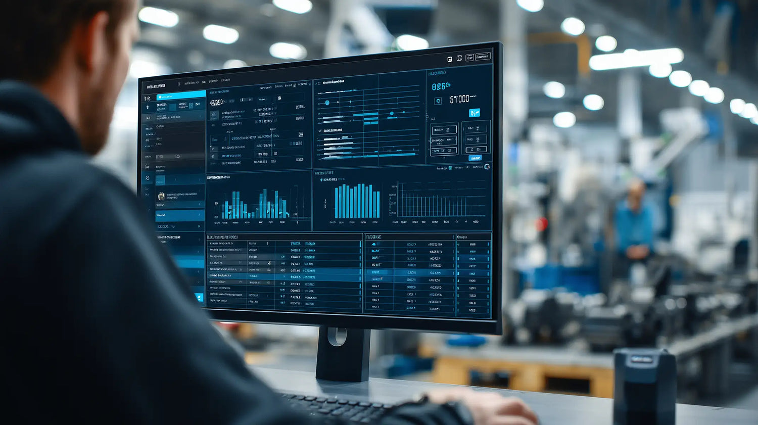Tech Tool buyer reviewing Oemeta coolant pricing and quote data on a digital dashboard for instant RFQ turnaround
