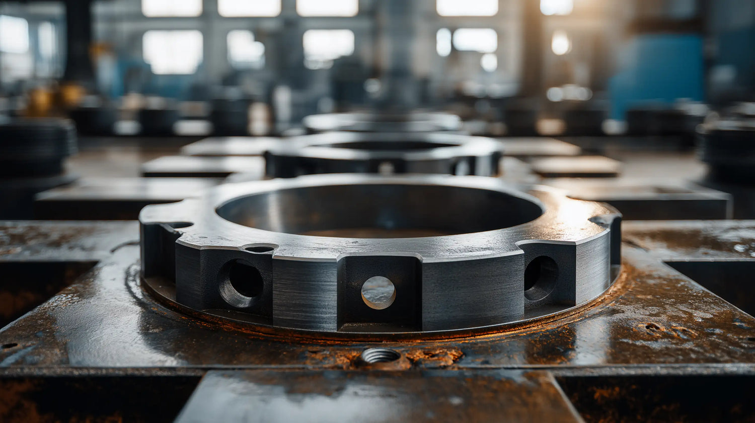 Tech Tool and Oemeta coolant corrosion prevention showing machined steel parts and stable sump protection
