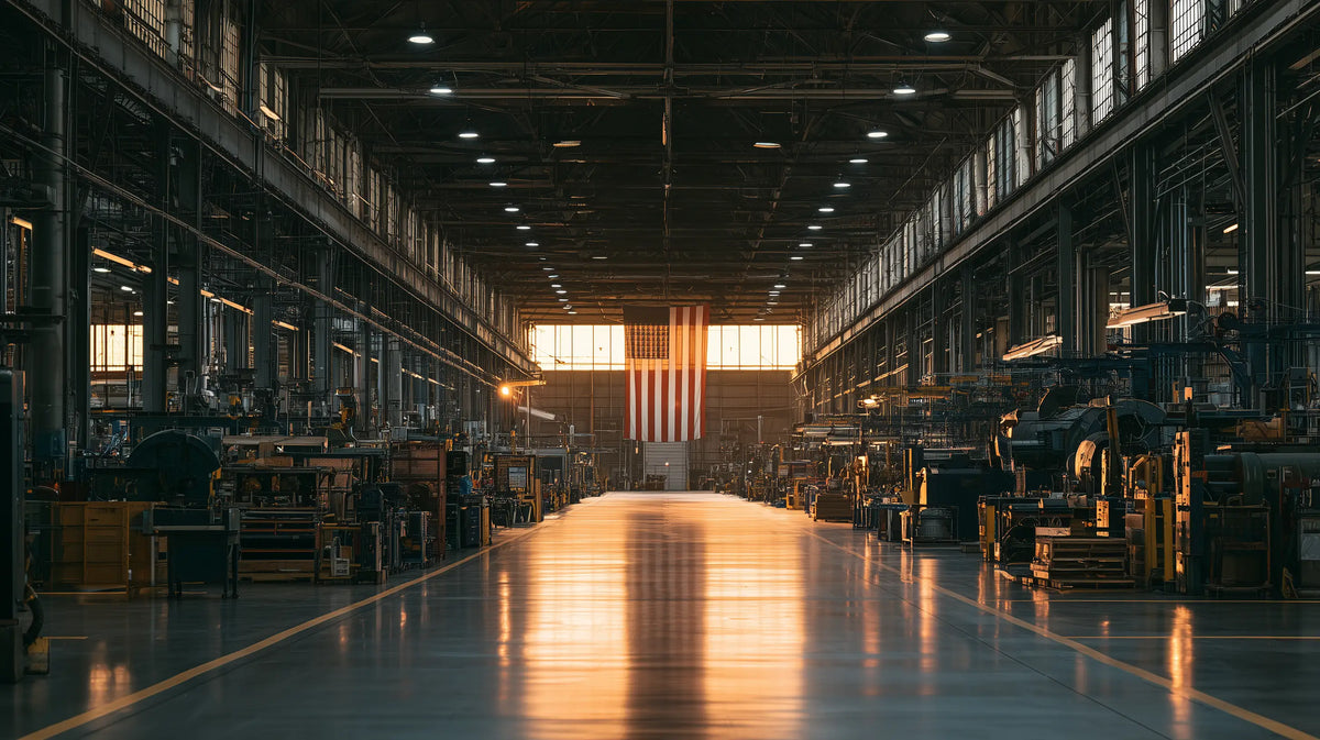 Quiet factory floor in Tech Tool’s September 11 remembrance