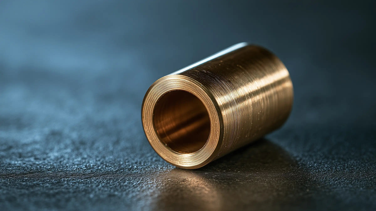 Machined brass sleeve for Tech Tool Oemeta cutting oil guidance