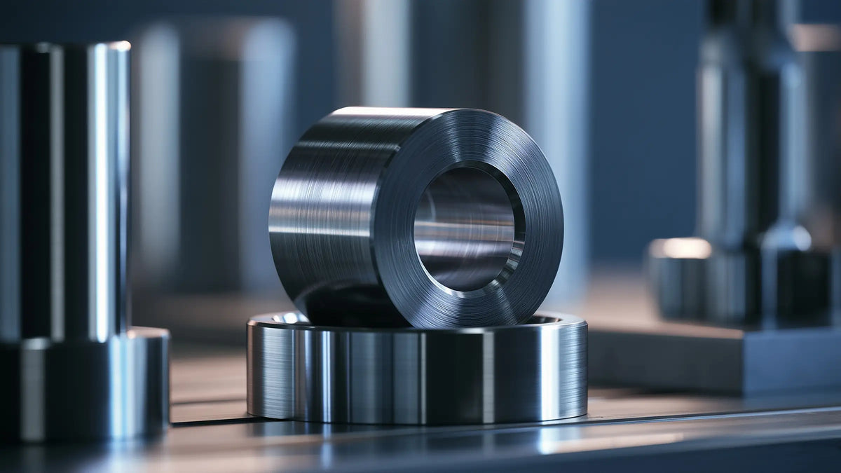 Turned steel parts for the Tech Tool Oemeta machining corrosion guide