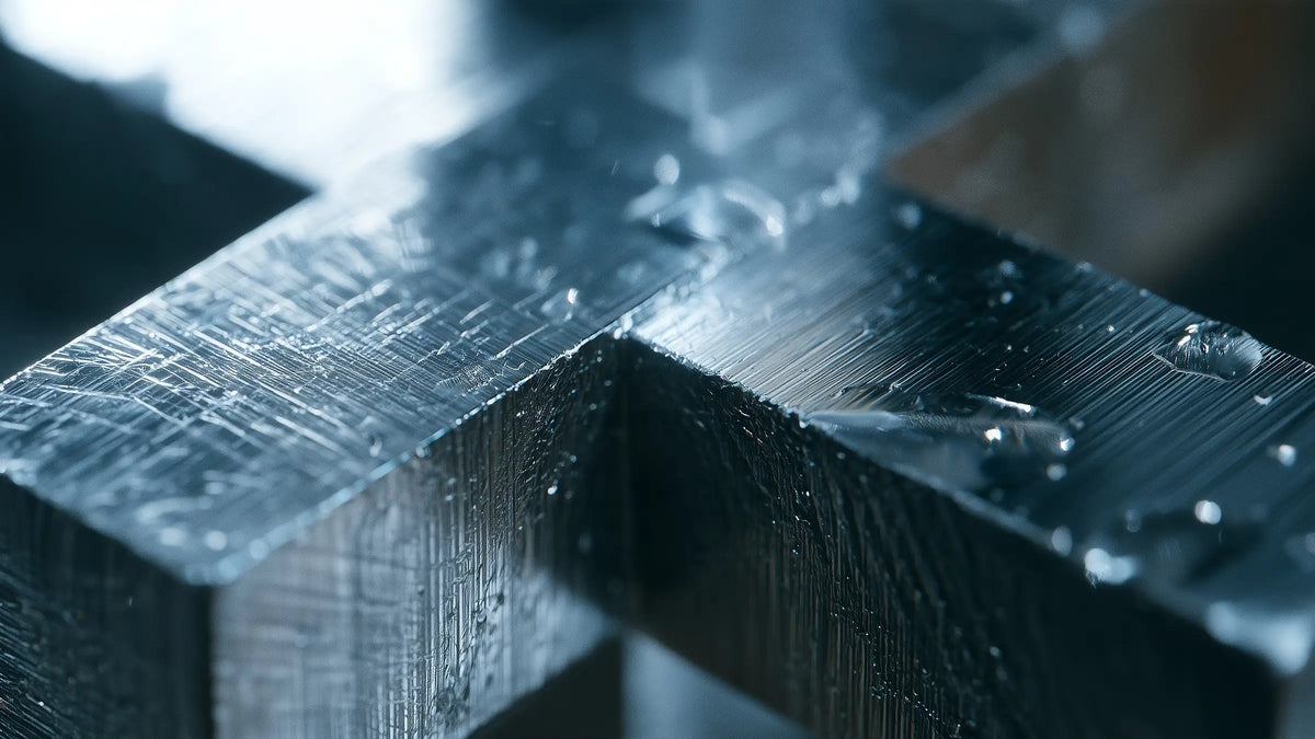 Milled metal pocket illustrating Tech Tool Oemeta milling trial guidance