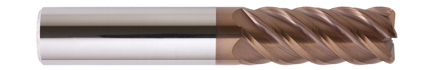 GARR TOOL 545RA Corner Radius End Mill — representative series image; exact dimensions vary by EDP