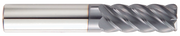 GARR TOOL 855RA Corner Radius End Mill — representative series image; exact dimensions vary by EDP