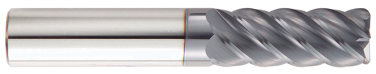 GARR TOOL 855RA Corner Radius End Mill — representative series image; exact dimensions vary by EDP