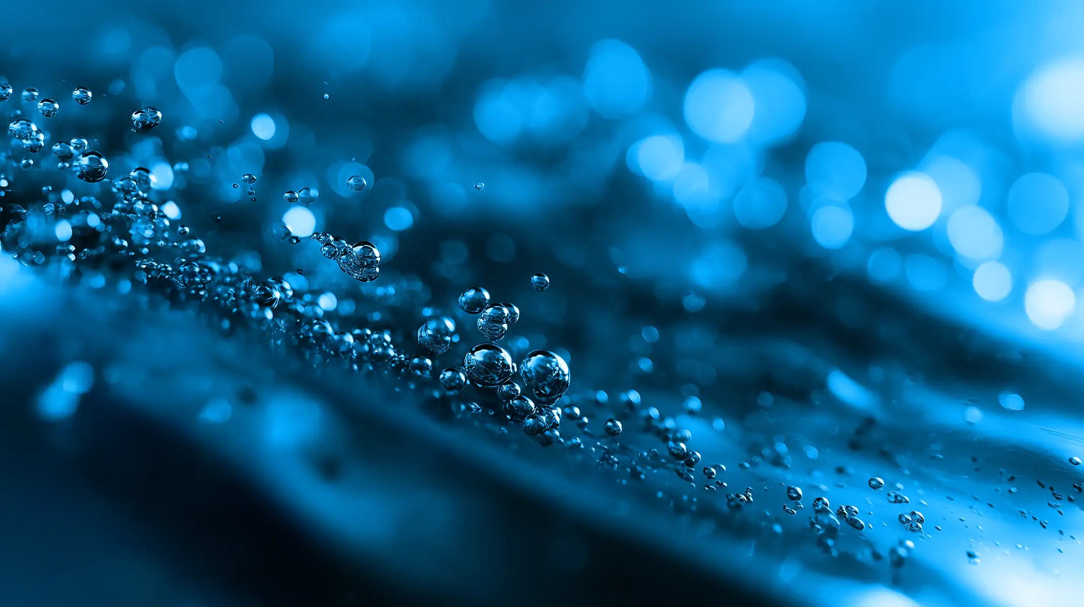 Clean clear coolant with stable flow bright clarity and no contamination