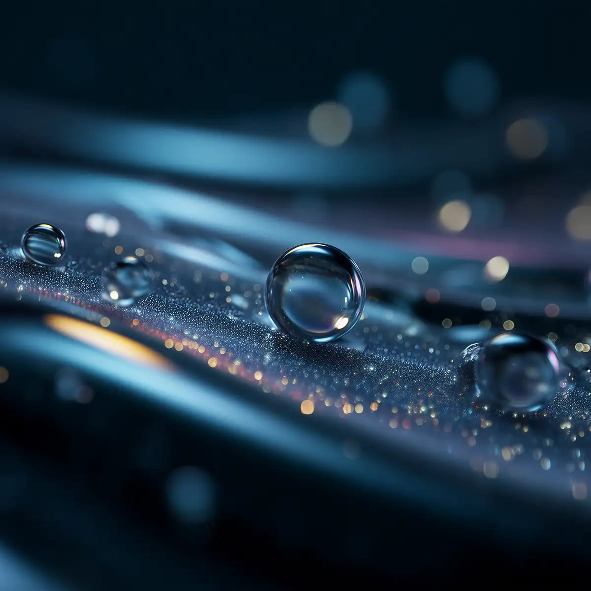 Oemeta Oemetol 720 straight oil with clear high-flash-point droplets showing mineral ester EP performance clean lubricity and stable machining behavior