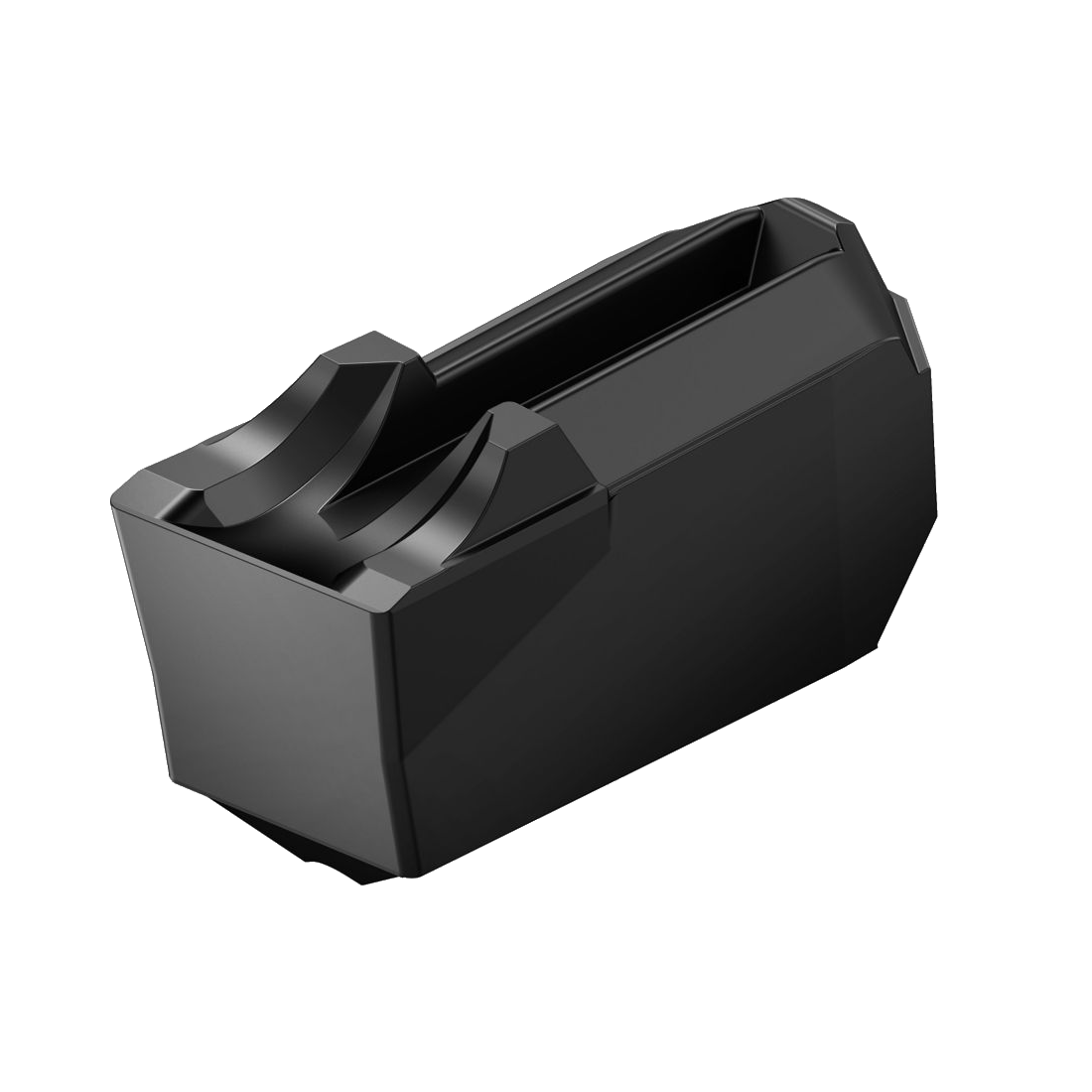 Kennametal Beyond Evolution CL cutoff insert, alternate representative finish — representative manufacturer rendering
