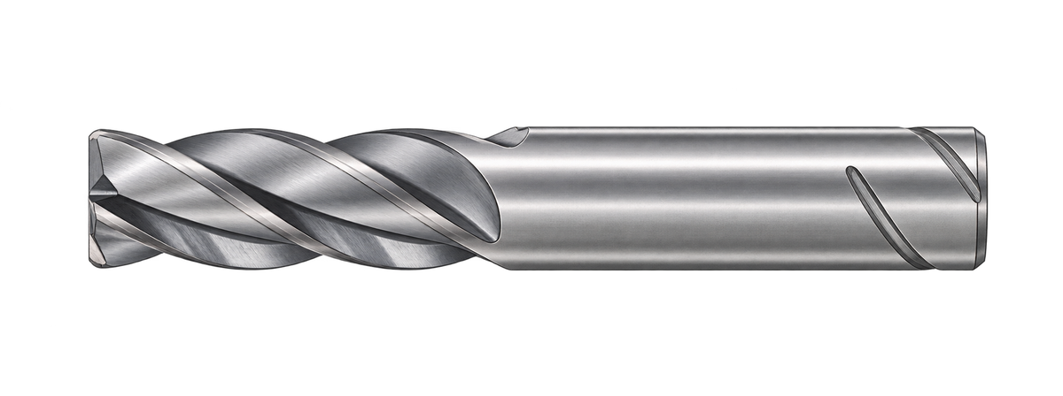 Kennametal HARVI I TE Corner Radius End Mill — Safe-Lock Shank — Inch