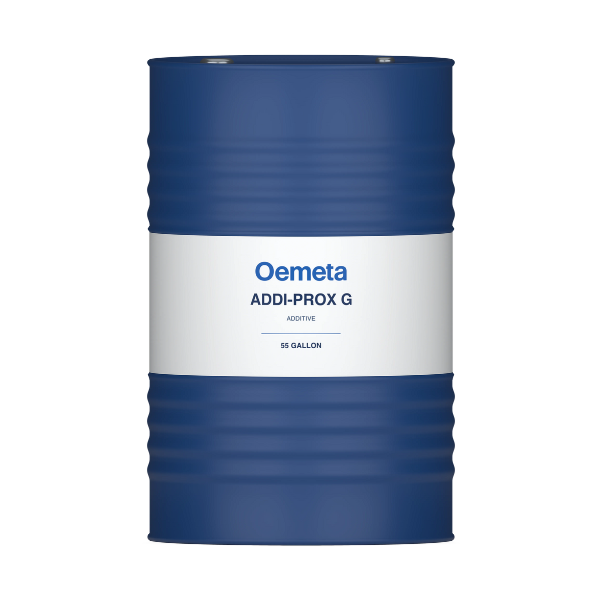 Oemeta ADDI-PROX G additive in a 55-gallon drum