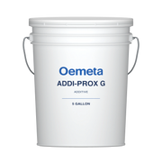 Oemeta ADDI-PROX G additive in a 5-gallon pail