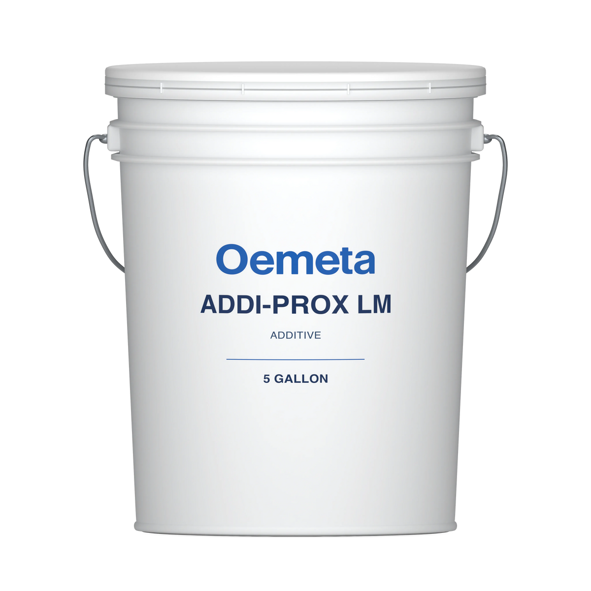 Oemeta ADDI-PROX LM additive in a 5-gallon pail