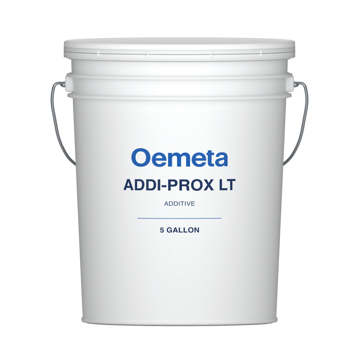 Oemeta ADDI-PROX LT additive in a 5-gallon pail