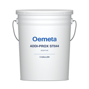 Oemeta ADDI-PROX ST044 additive in a 5-gallon pail