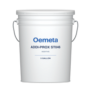 Oemeta ADDI-PROX ST046 additive in a 5-gallon pail