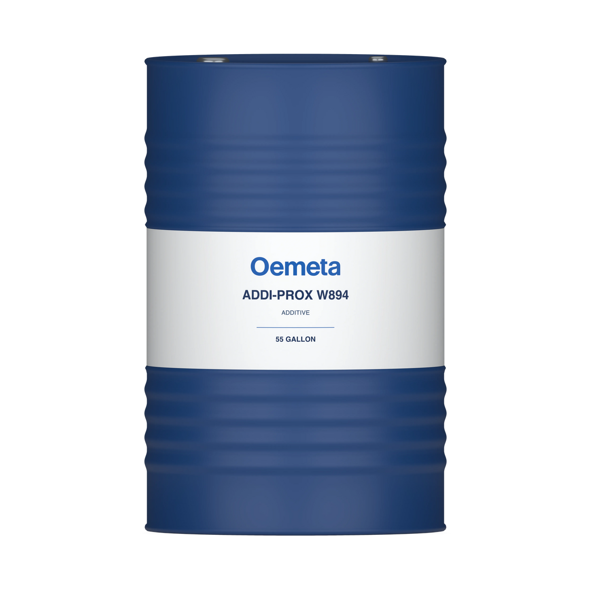 Oemeta ADDI-PROX W894 additive in a 55-gallon drum