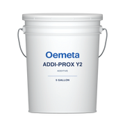 Oemeta ADDI-PROX Y2 additive in a 5-gallon pail