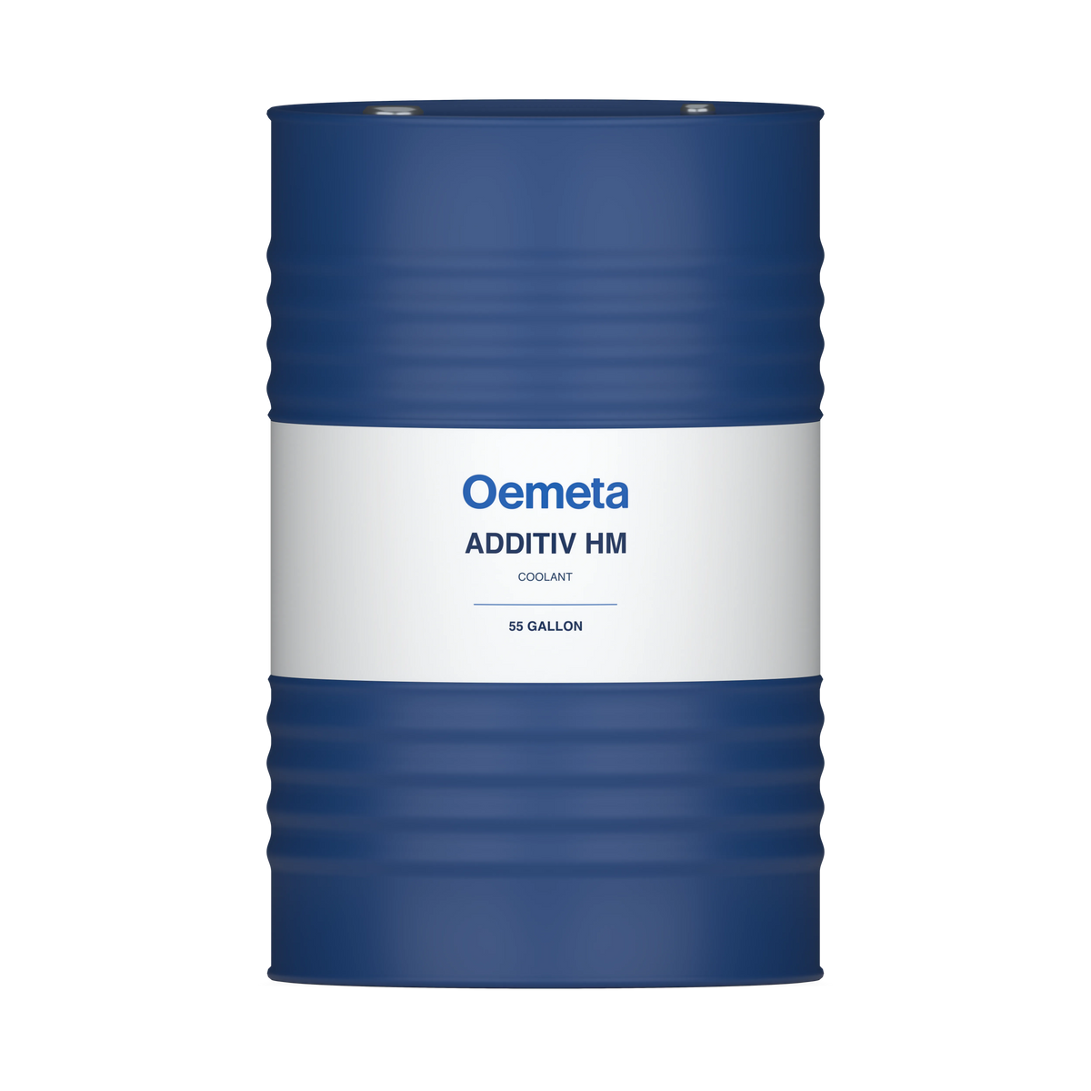 Oemeta ADDITIV HM coolant in a 55-gallon drum