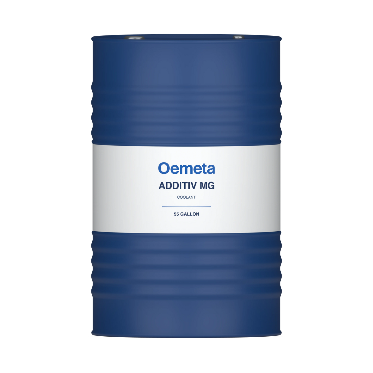 Oemeta ADDITIV MG coolant in a 55-gallon drum