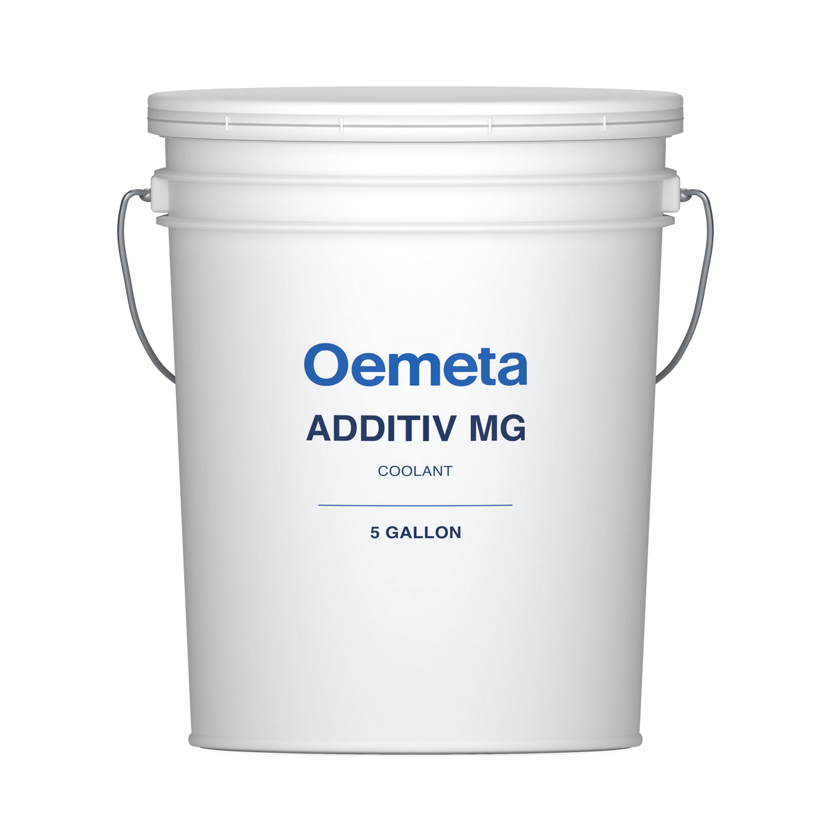 Oemeta ADDITIV MG coolant in a 5-gallon pail