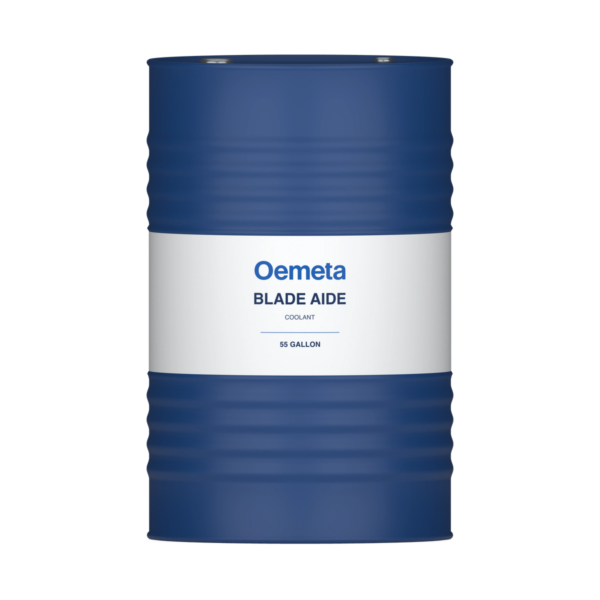 Oemeta BLADE AIDE coolant in a 55-gallon drum