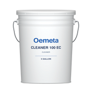 Oemeta CLEANER 100 EC cleaner in a 5-gallon pail