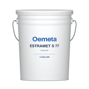 Oemeta ESTRAMET S 77 coolant in a 5-gallon pail