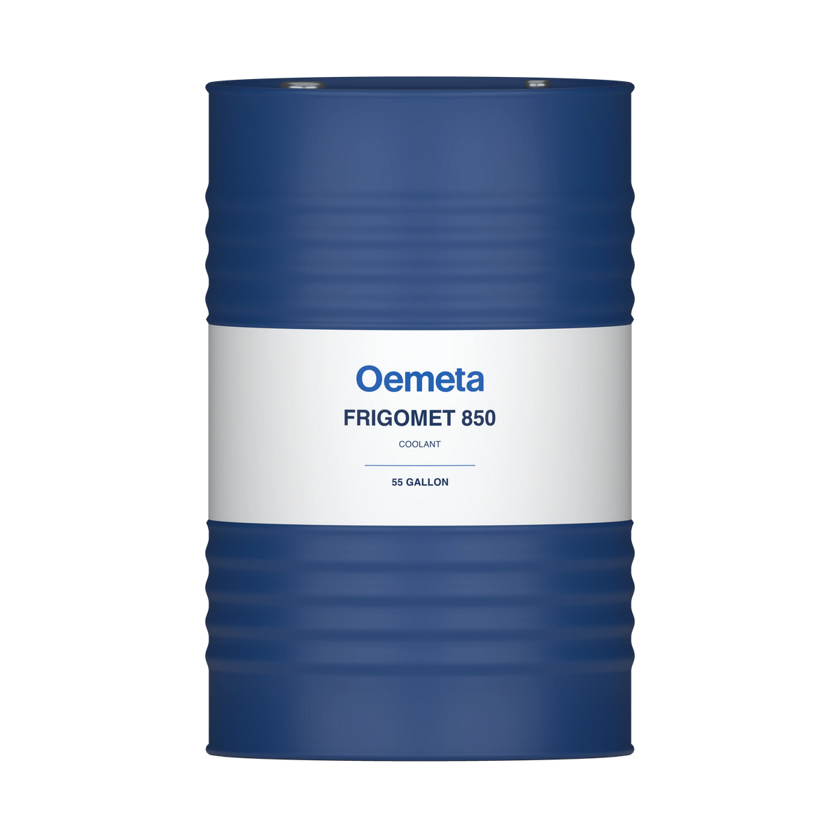 Oemeta FRIGOMET 850 coolant in a 55-gallon drum