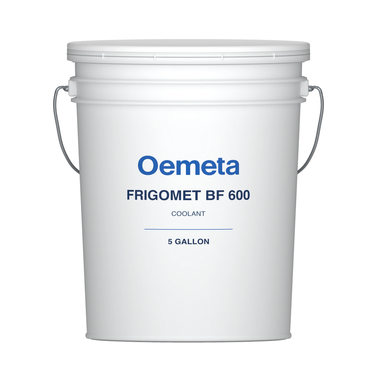 Oemeta FRIGOMET BF 600 coolant in a 5-gallon pail