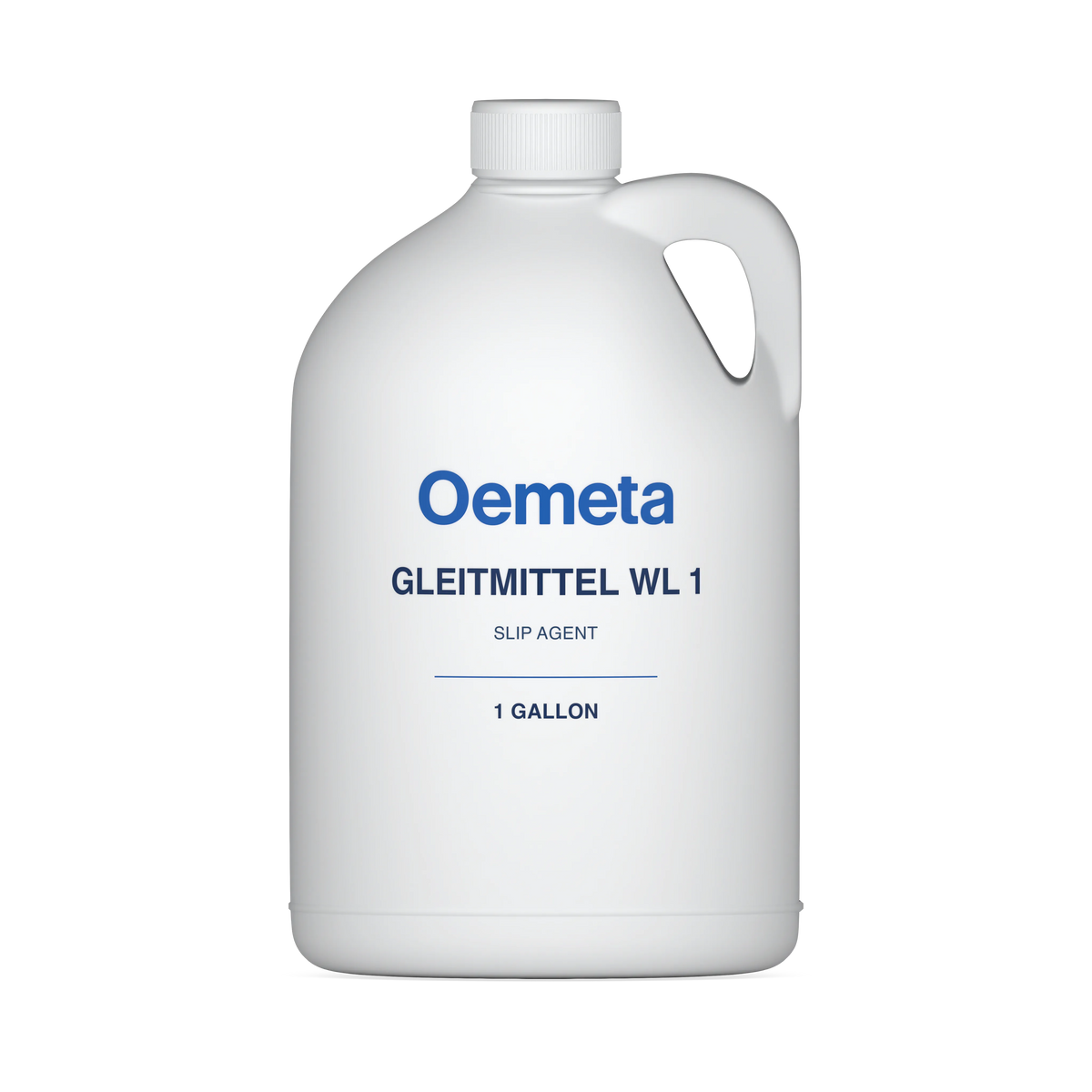 Oemeta GLEITMITTEL WL 1 slip agent in a 1-gallon jug