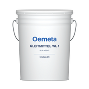 Oemeta GLEITMITTEL WL 1 slip agent in a 5-gallon pail
