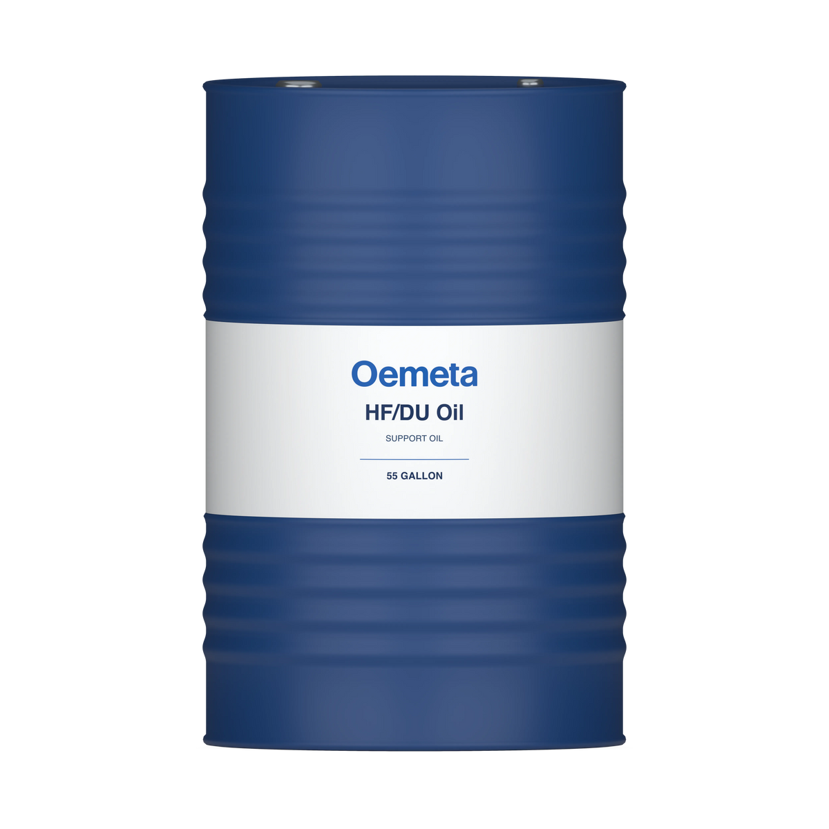 Oemeta HF/DU Oil support oil in a 55-gallon drum