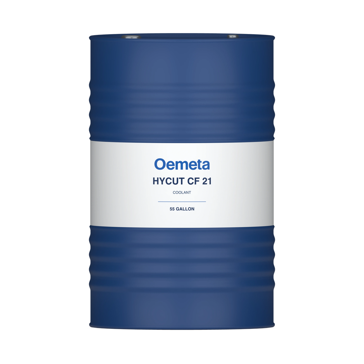 Oemeta HYCUT CF 21 coolant in a 55-gallon drum