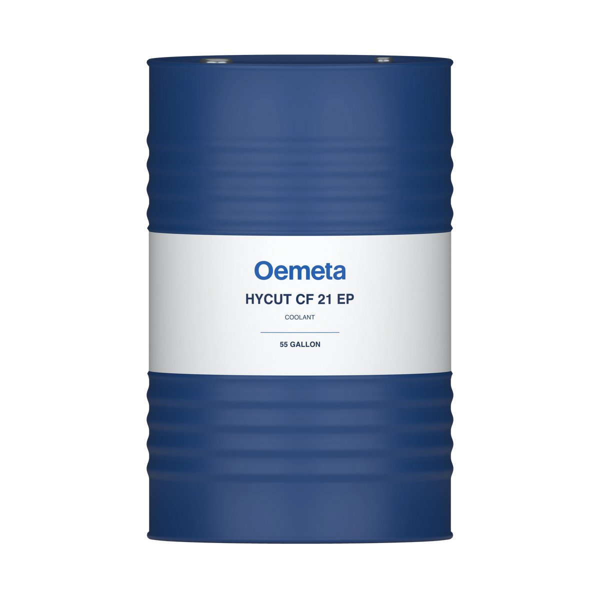 Oemeta HYCUT CF 21 EP coolant in a 55-gallon drum