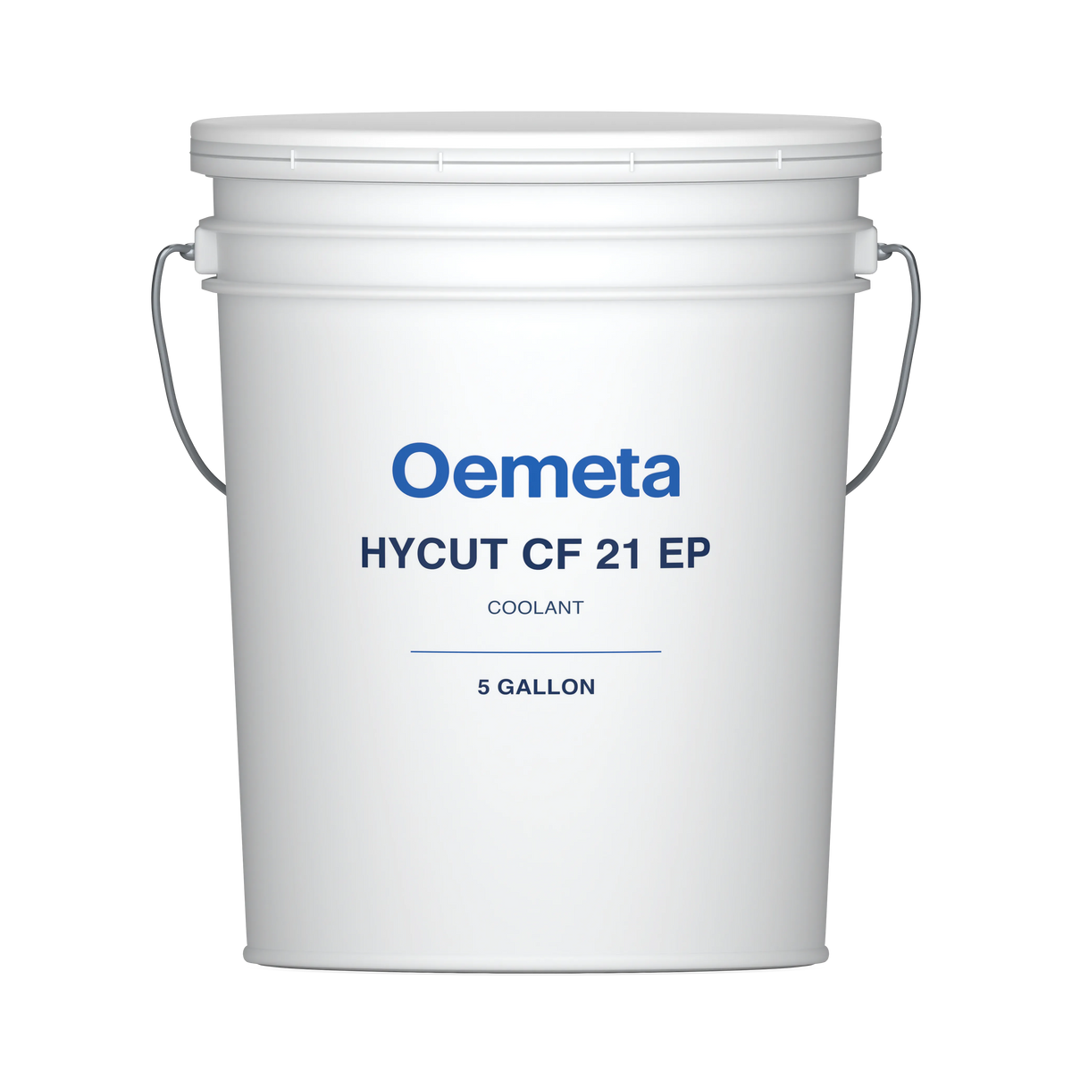Oemeta HYCUT CF 21 EP coolant in a 5-gallon pail