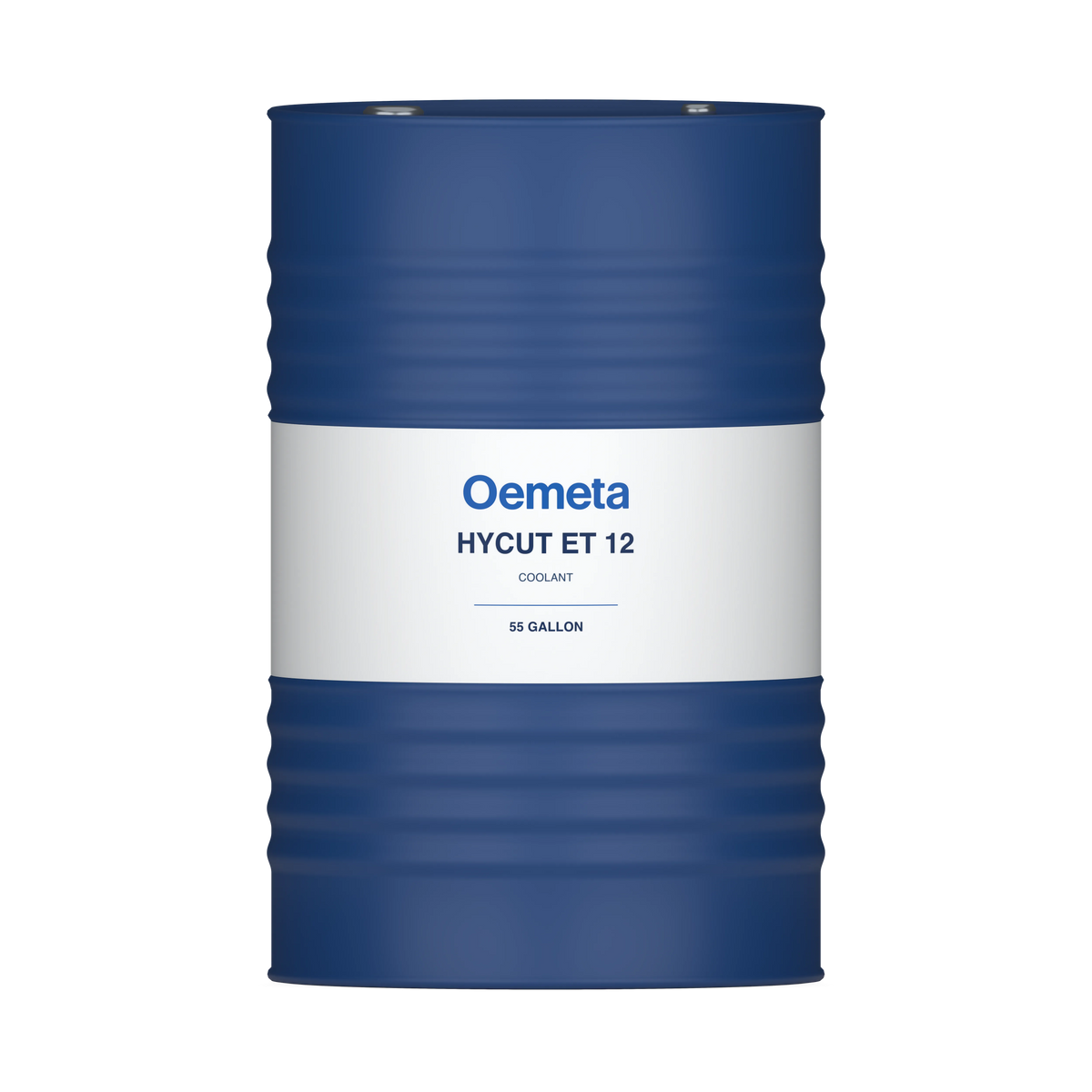 Oemeta HYCUT ET 12 coolant in a 55-gallon drum