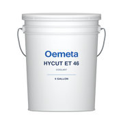 Oemeta HYCUT ET 46 coolant in a 5-gallon pail