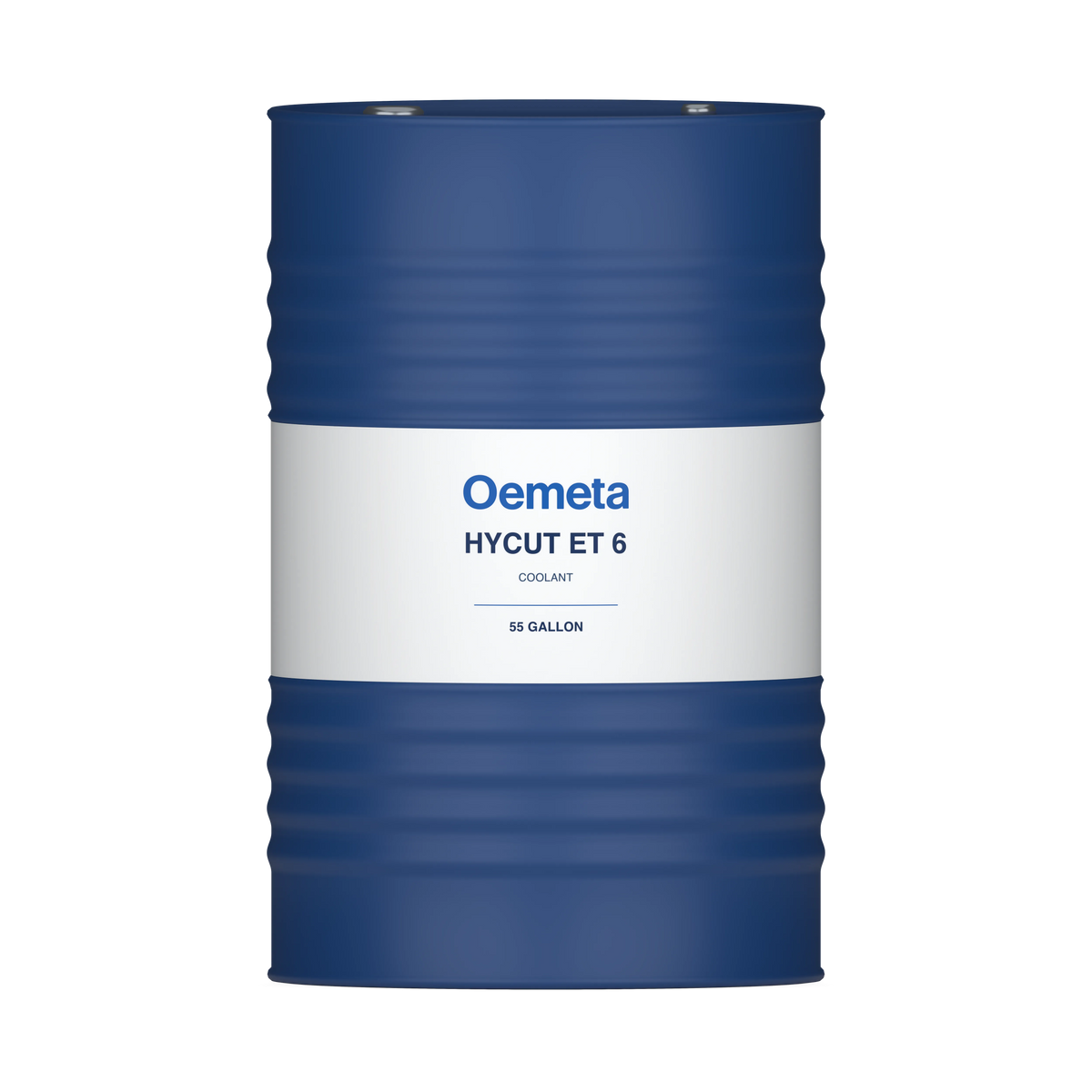 Oemeta HYCUT ET 6 coolant in a 55-gallon drum