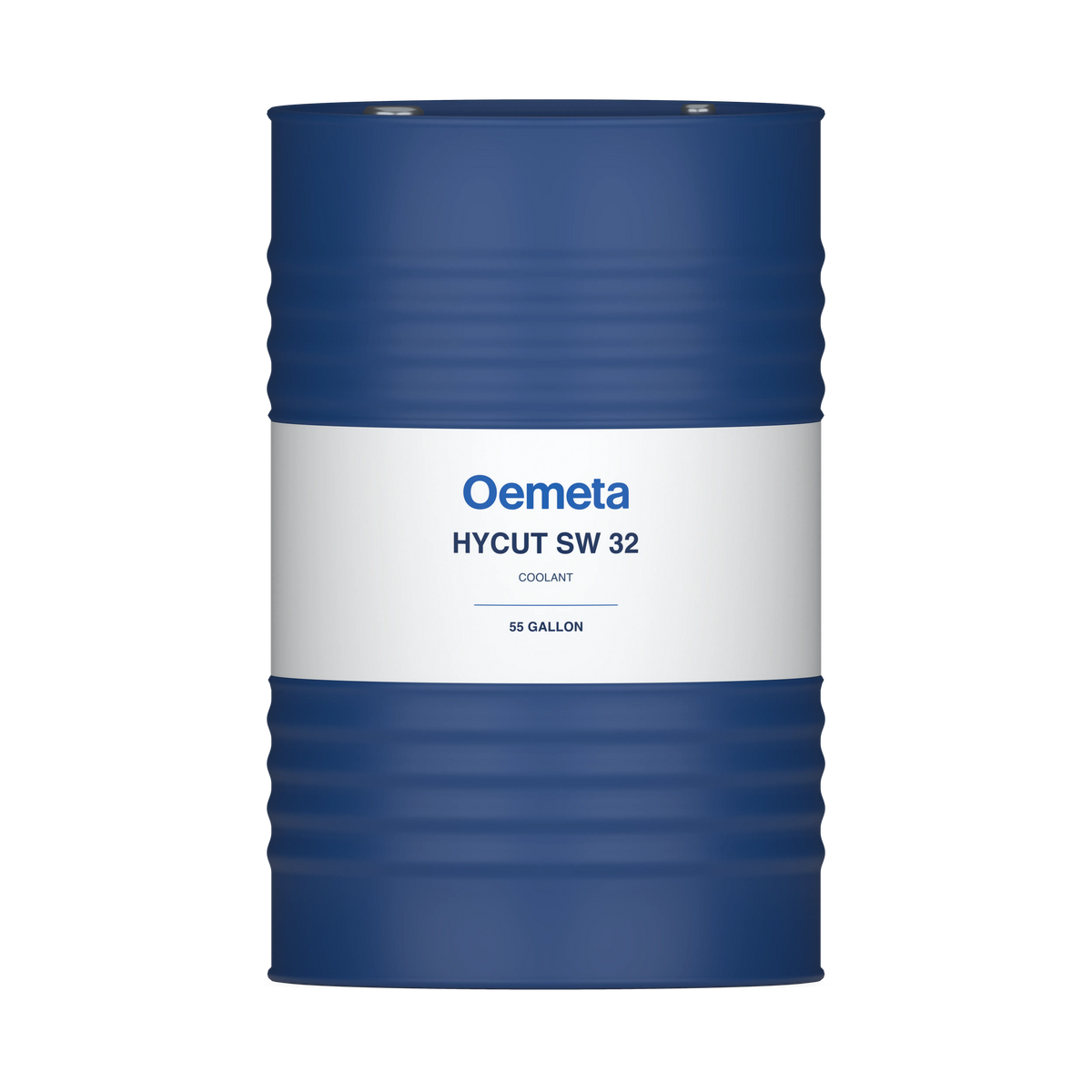 Oemeta HYCUT SW 32 coolant in a 55-gallon drum