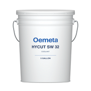 Oemeta HYCUT SW 32 coolant in a 5-gallon pail