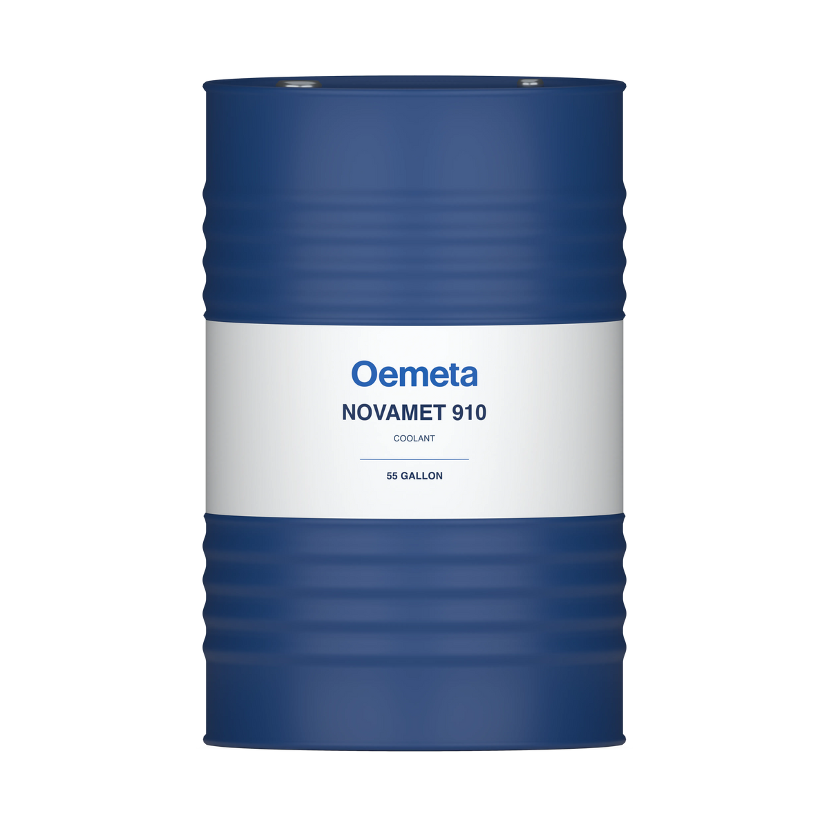 Oemeta NOVAMET 910 coolant in a 55-gallon drum
