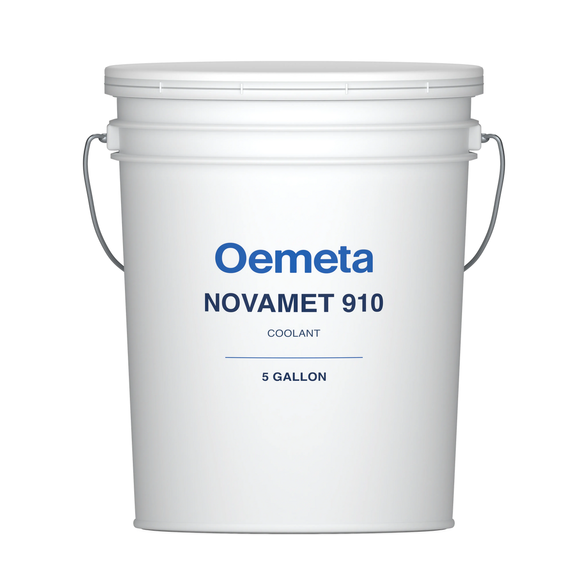 Oemeta NOVAMET 910 coolant in a 5-gallon pail