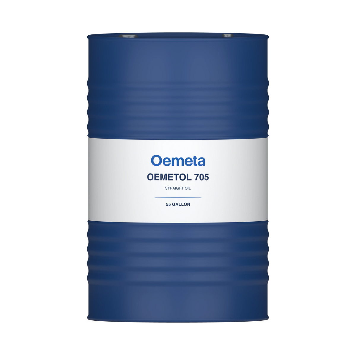 Oemeta OEMETOL 705 straight oil in a 55-gallon drum