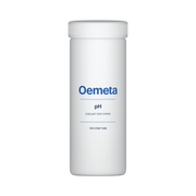 Oemeta Coolant pH Test Strip Tube with white ribbed cap
