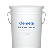 Oemeta SLIDE WAY OIL #2 support oil in a 5-gallon pail