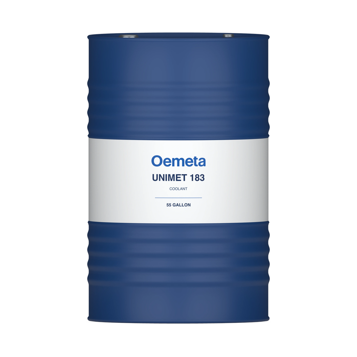 Oemeta UNIMET 183 coolant in a 55-gallon drum
