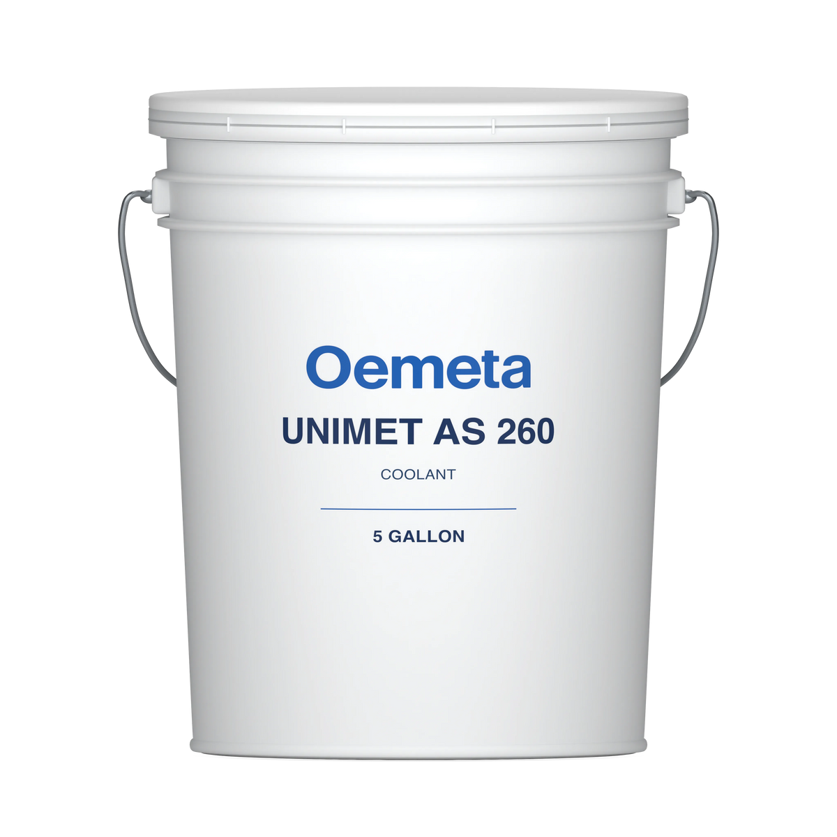 Oemeta UNIMET AS 260 coolant in a 5-gallon pail