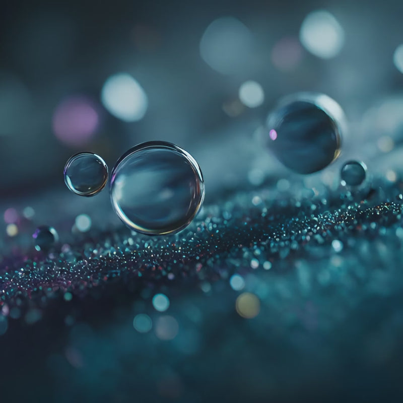 Oemeta OEMETOL 705 straight oil shown as smooth rolling droplets on machined metal highlighting lubricity heat control cutting performance high flash point and natural gas to liquid base clarity