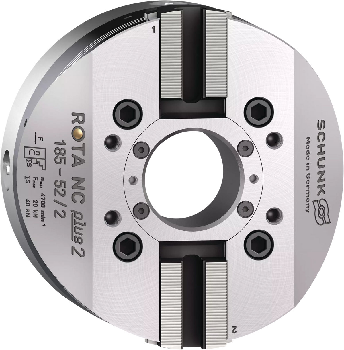 SCHUNK ROTA NC plus 2 — representative manufacturer illustration